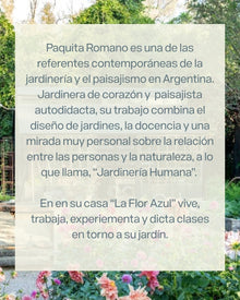 Master Class Paquita Romano- "Como nace un jardín: el proceso creativo"