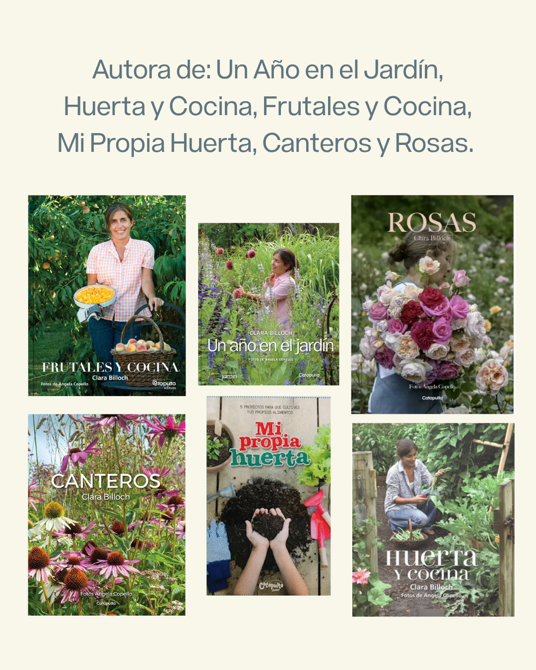 Master Class Clara Billoch - Labores de otoño en el jardín para una primavera en flor