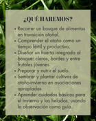 Huerto Bosque Otoño- Invierno